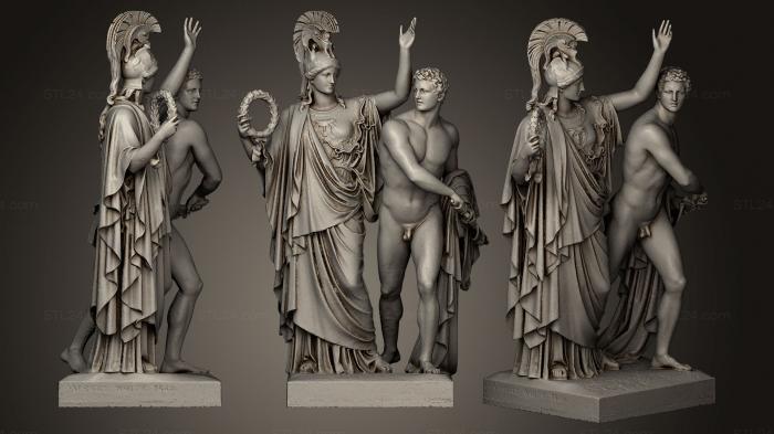Statues antique and historical (Schlossbruecke, STKA_1267) 3D models for cnc
